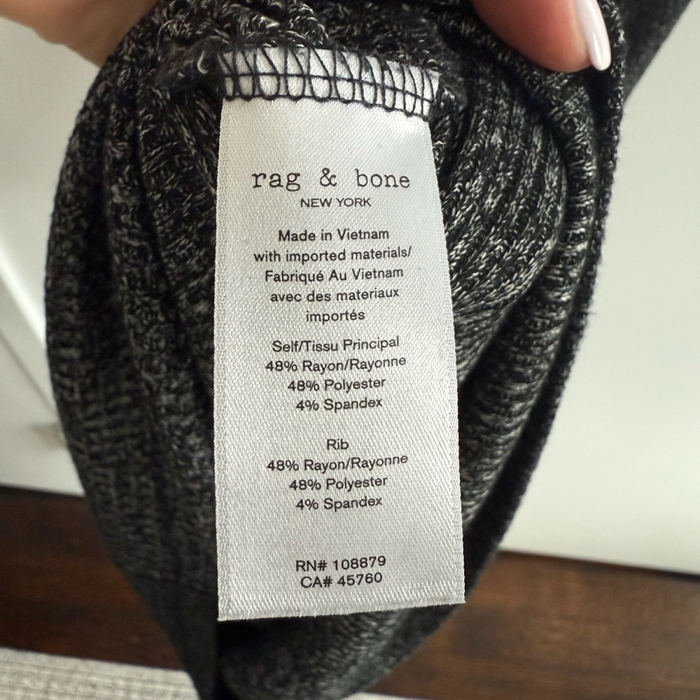 Clara Torqued Dress in Black Heather
RAG & BONE - Picture 5 of 5